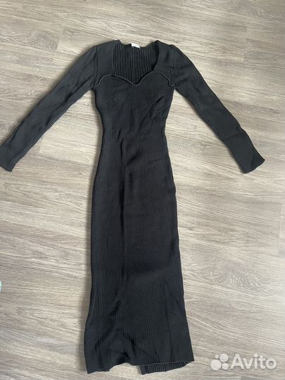 Платье lime черное L