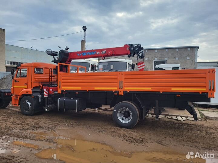 КамАЗ 43253-3010-69 с КМУ, 2023