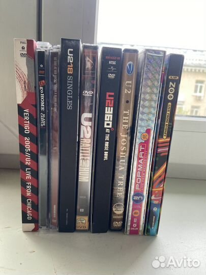 DVD U2 (оригинальные лицензионные диски)