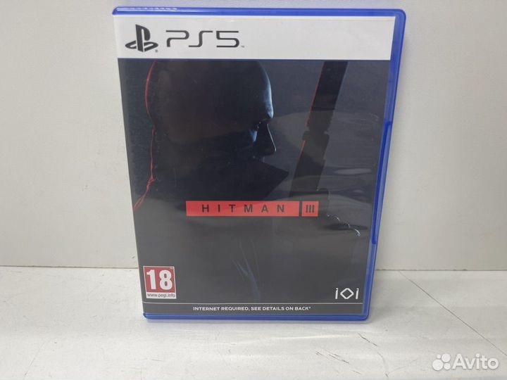 Игровые диски. Sony Playstation 5 Hitman 3