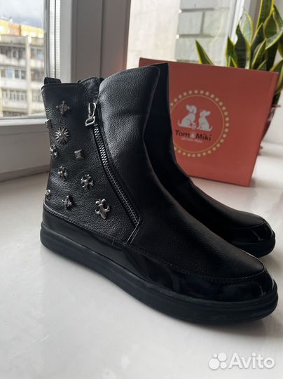 Сапоги для девочки 38 р