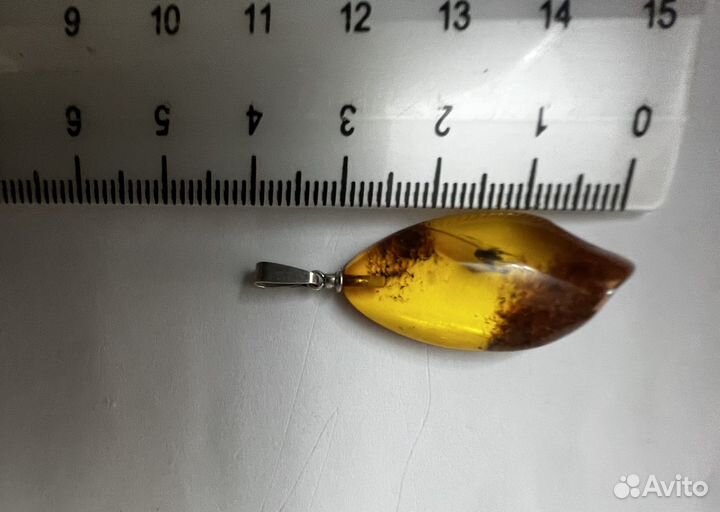 Клоун из янтаря с камариком