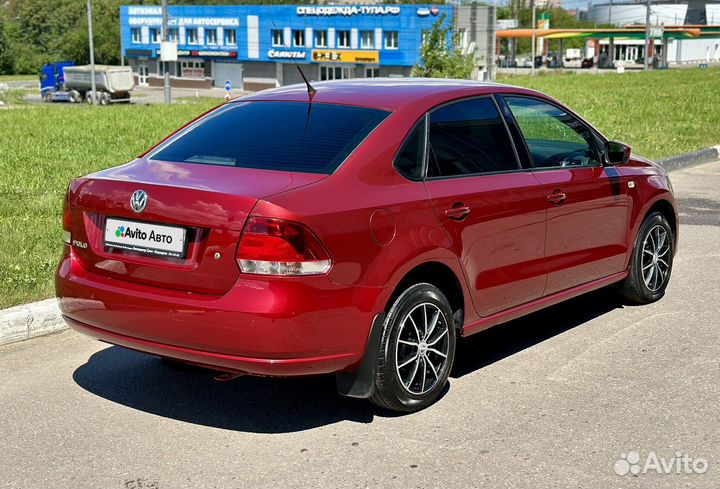 Volkswagen Polo 1.6 МТ, 2012, 224 000 км