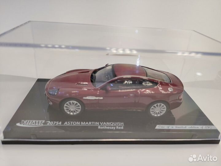 Модель Aston Martin Vanquish Vitesse 1:43