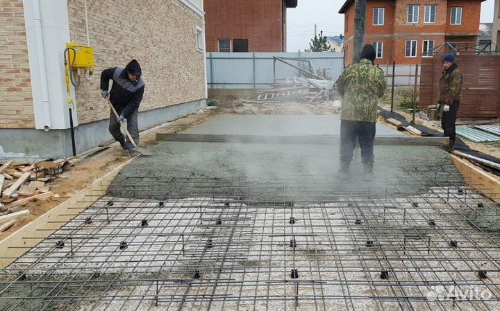 Бетон М200 (B15) для заливки фундамента дома