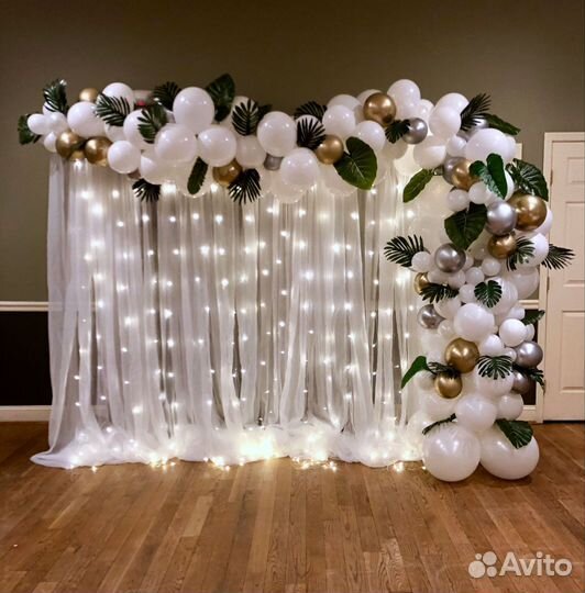 Фотозона из ткани