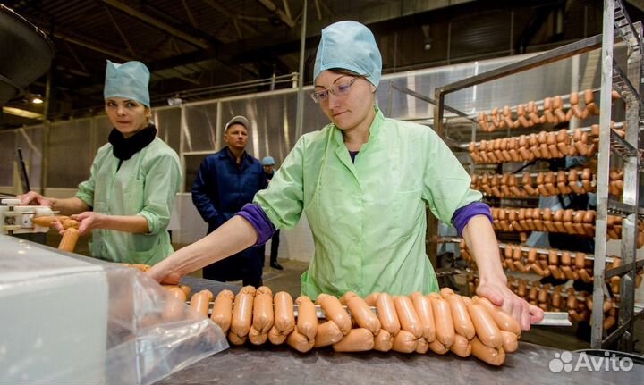 Упаковщик(ца) колбасы, Вахта в Москве 30 смен