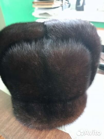 Норковая шапка мужская новая 58