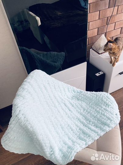 Плед ручной работы