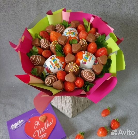 Съедобные букеты. Подарки, фрукты