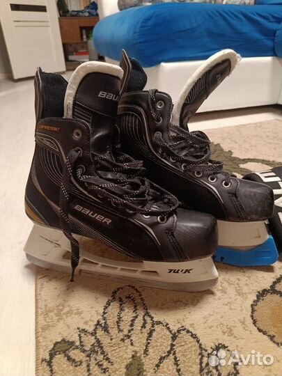Хоккейные коньки bauer 43 размер