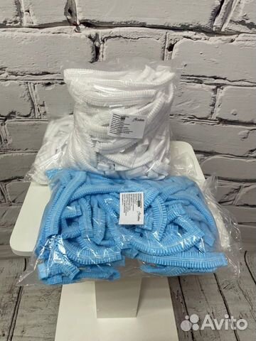 Шапочки одноразовые