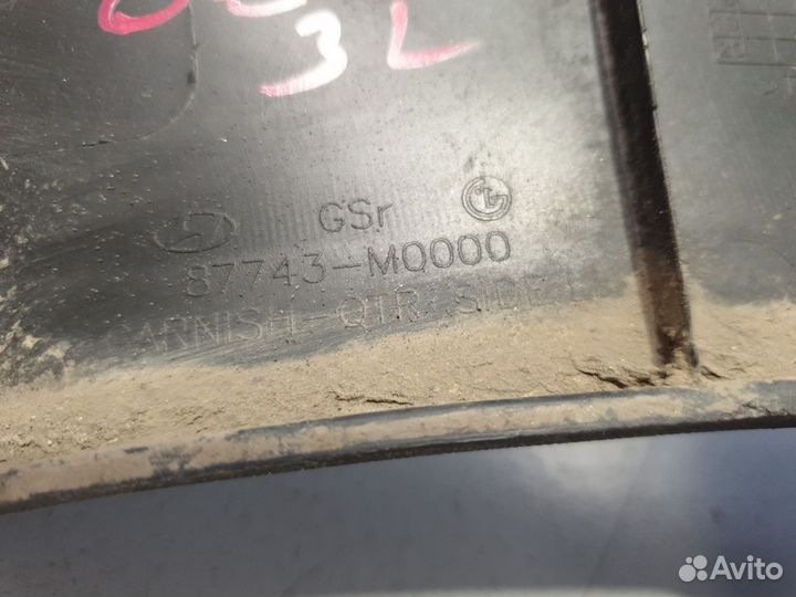 Расширитель арки левый задний Hyundai Creta 2016