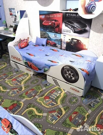 Детская+кресла+ковер+люстра+мольберт+шторы+покрыв