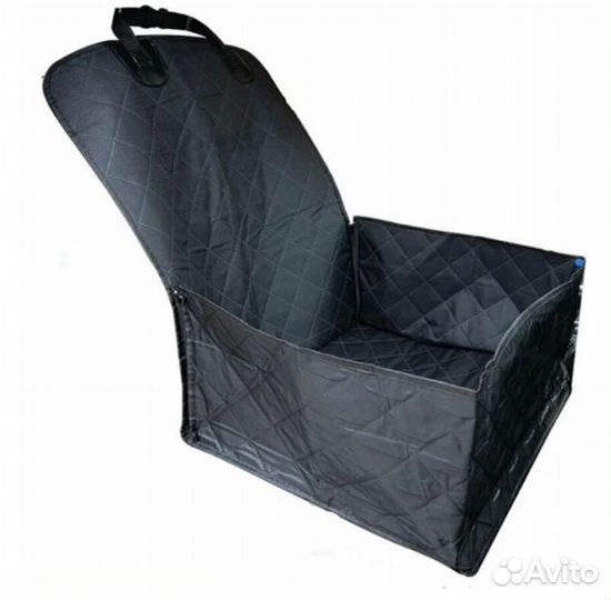 Автогамак для перевозки собак, чёрный