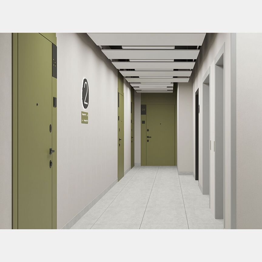 3-к. квартира, 66,4 м², 10/12 эт.
