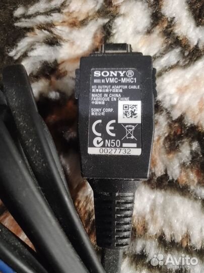 Кабель для видеокамер sony