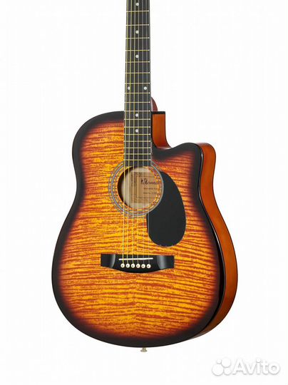 Фольковая гитара с вырезом Homage LF-3800CT-SB