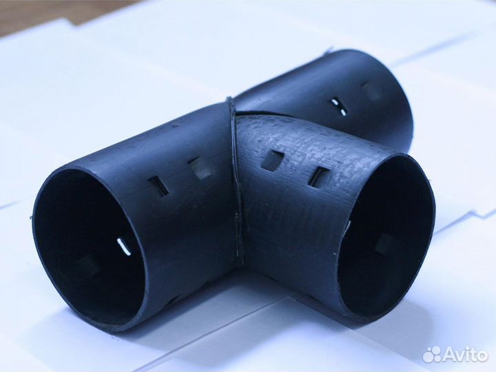 Тройник для дренажных труб 110 мм