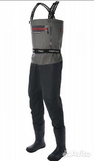 Вейдерсы finntrail с сапогом Airman Grey