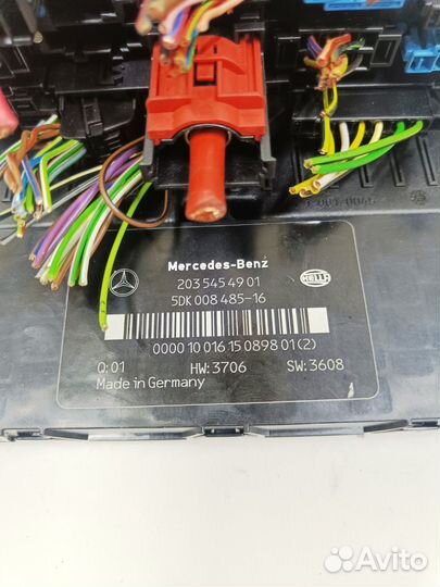 Передний блок SAM Mercedes CLC,203,209