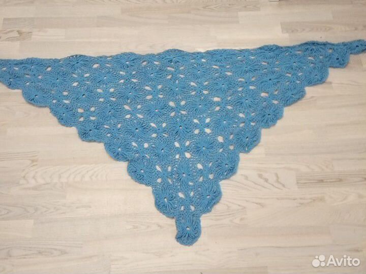 Платок шаль ручная работа