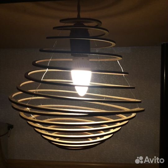 Светильник подвесной Спиралька