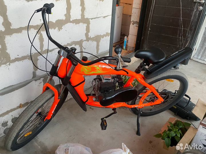 Велосипед Фэтбайк с веломотором lifan (4-х