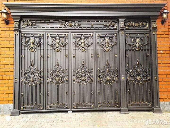 Кованные ворота
