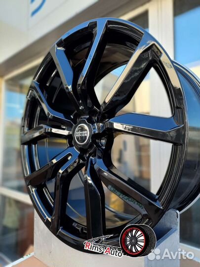 Диски на land rover r22 5x120 чёрный глянец
