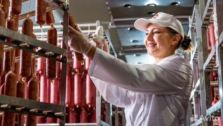 Вакансия для вахтовиков на колбасное производство
