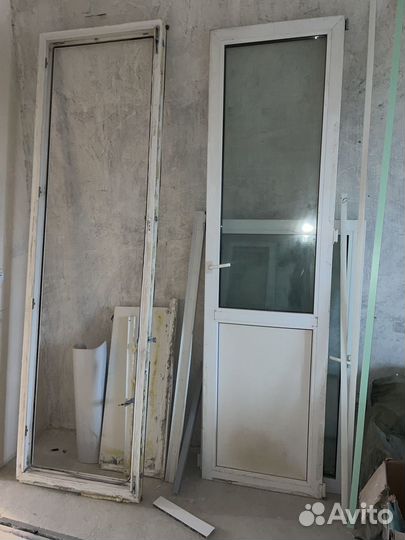 Алюминиевые окна на балкон бу