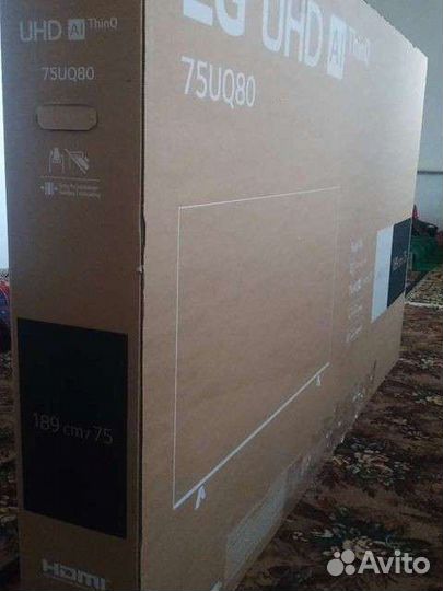 Телевизор LG 75 дюйм 190 см