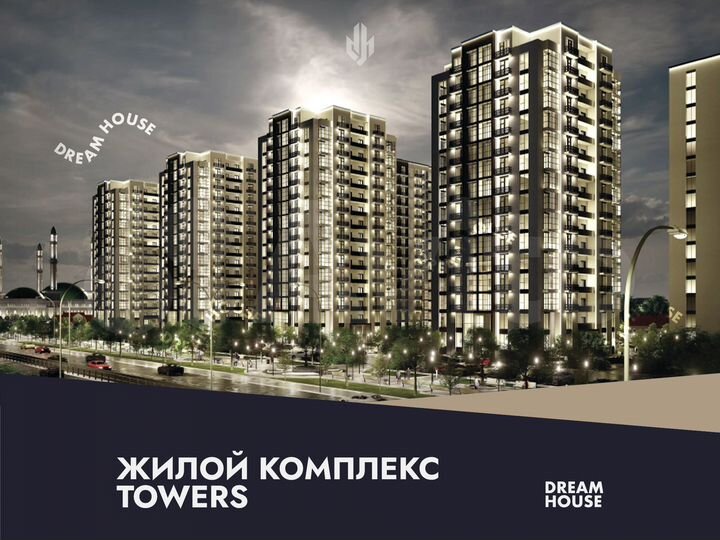 3-к. квартира, 107 м², 8/16 эт.