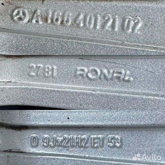 Диски Mercedes R21 Оригинал