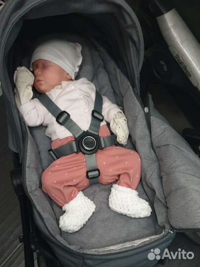 Мягкий спальный блок Grey для коляски Airo