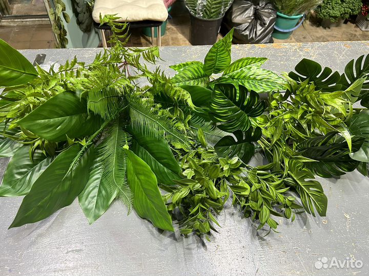 Искусственные цветы для декора