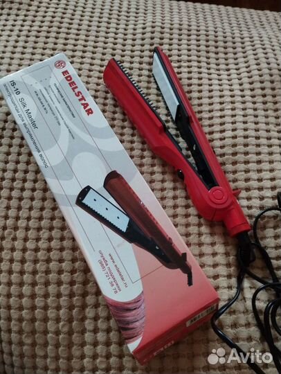 Выпрямитель для волос новый. Утюжок для волос