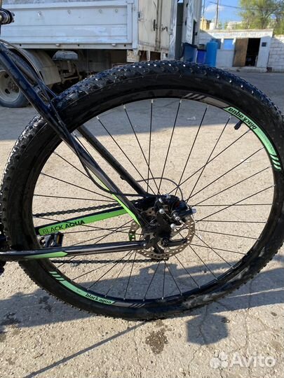 Велосипед black aqua