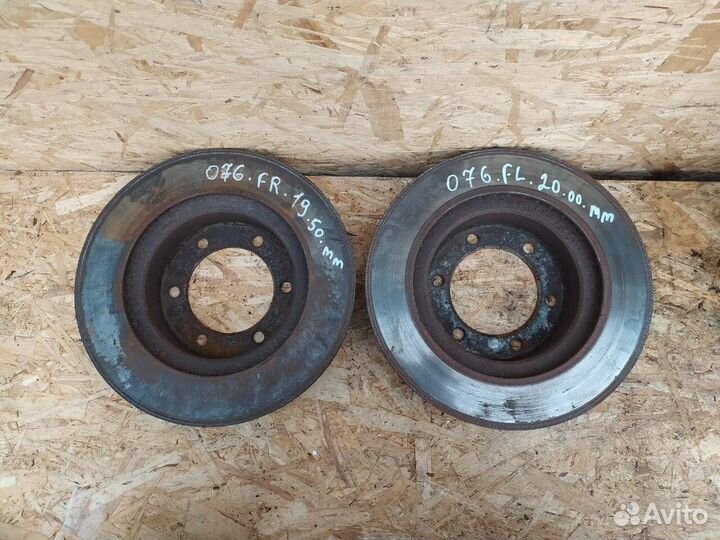 Диск тормозной Toyota Land Cruiser Prado 90 перед