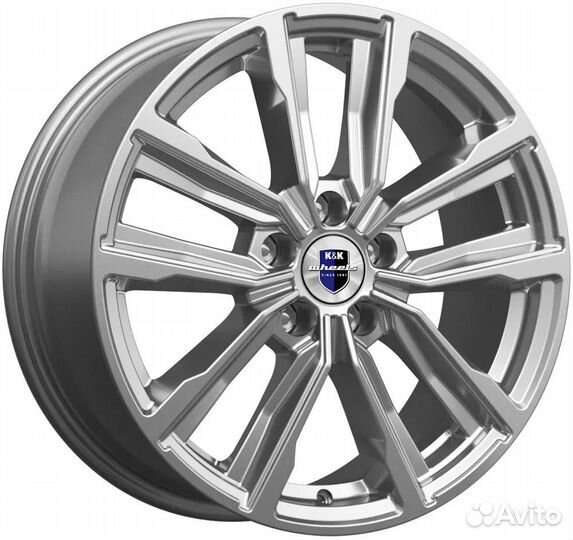 K&K Лацио 7.5x17 5x114.3 ET 40 Dia 67.1 (дарк плат