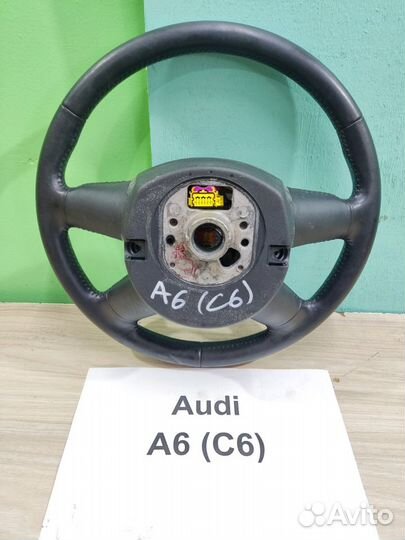 Руль Ауди А6 С6/ Audi A6 С6, 2008г