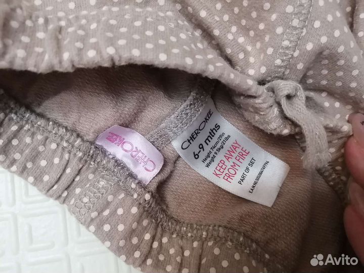 Штаны для девочки 74