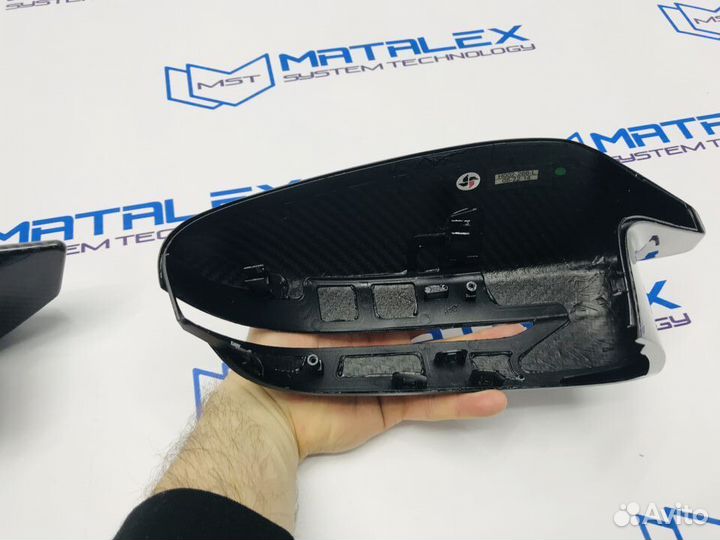 Крышки зеркал BMW G80 82 сухой карбон