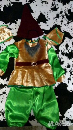 Новогодний костюм гномик