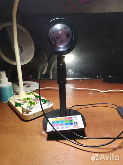 Лампа закат