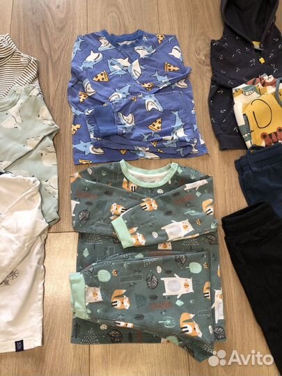Одежда пакетом на мальчика 86