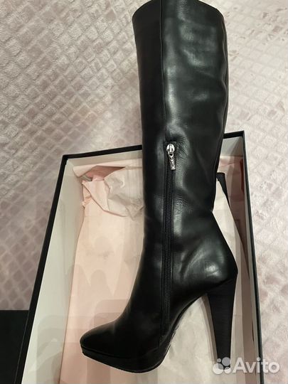 Сапоги женские натуральная кожа 37 размер