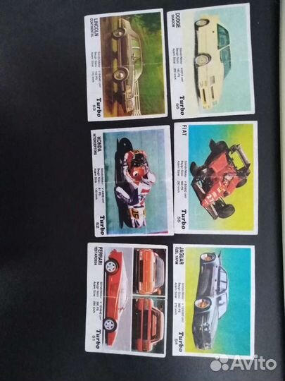 Вкладыши от жвачки Turbo Black чёрные 51-120