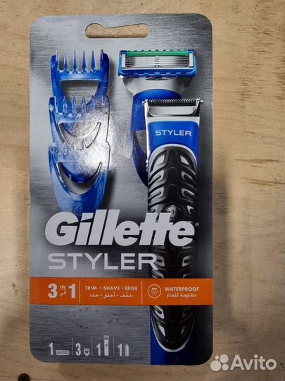 Gillette styler 3 in 1 новый